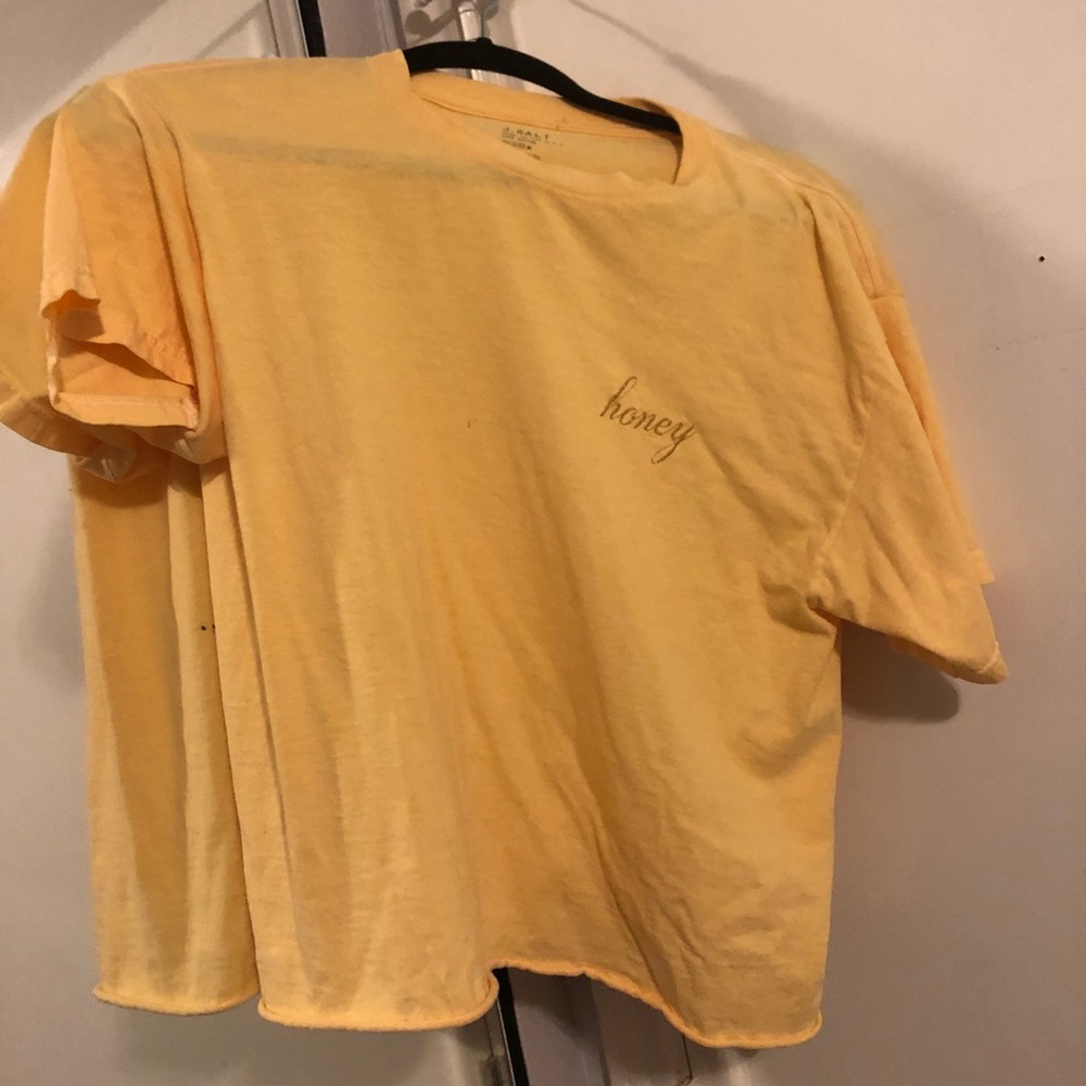 Yellow “Honey” t-shirt from Nordstrom